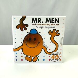 Mr Men 10 hardcover book set 40th Anniversary Boxed set